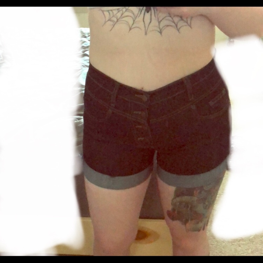 High-waisted Denim Dukes, NWOT